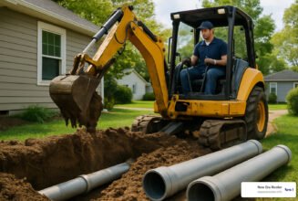 sewer line replacement service
